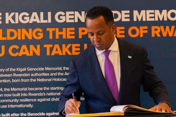 His Excellency Abdisalam Abdi Ali, Minister of Foreign Affairs and International Cooperation of the Federal Republic of Somalia