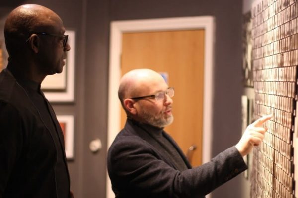 Rwandan-High-Commissioner-Johnston-Busingye-with-Aegis-Trust-founder-and-CEO-Dr-James-Smith-at-the-UK-National-Holocaust-Centre-the-birthplace-of-Aegis